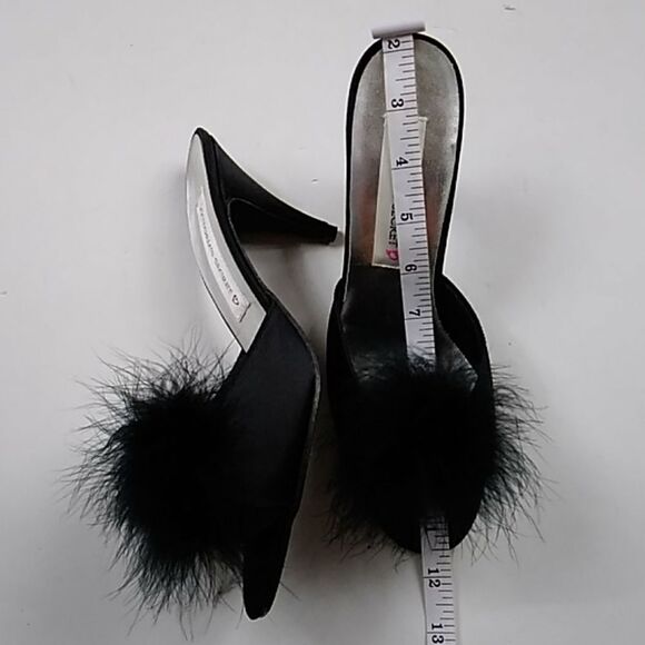 VTG VICTORIAS SECRET HEELS SLIPPERS - Picture 7 of 8